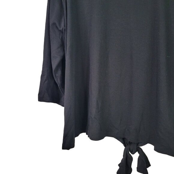 J. Jill Women's Cotton Modal 3/4 Sleev Knot Front Top Size XL - Picture 12 of 12